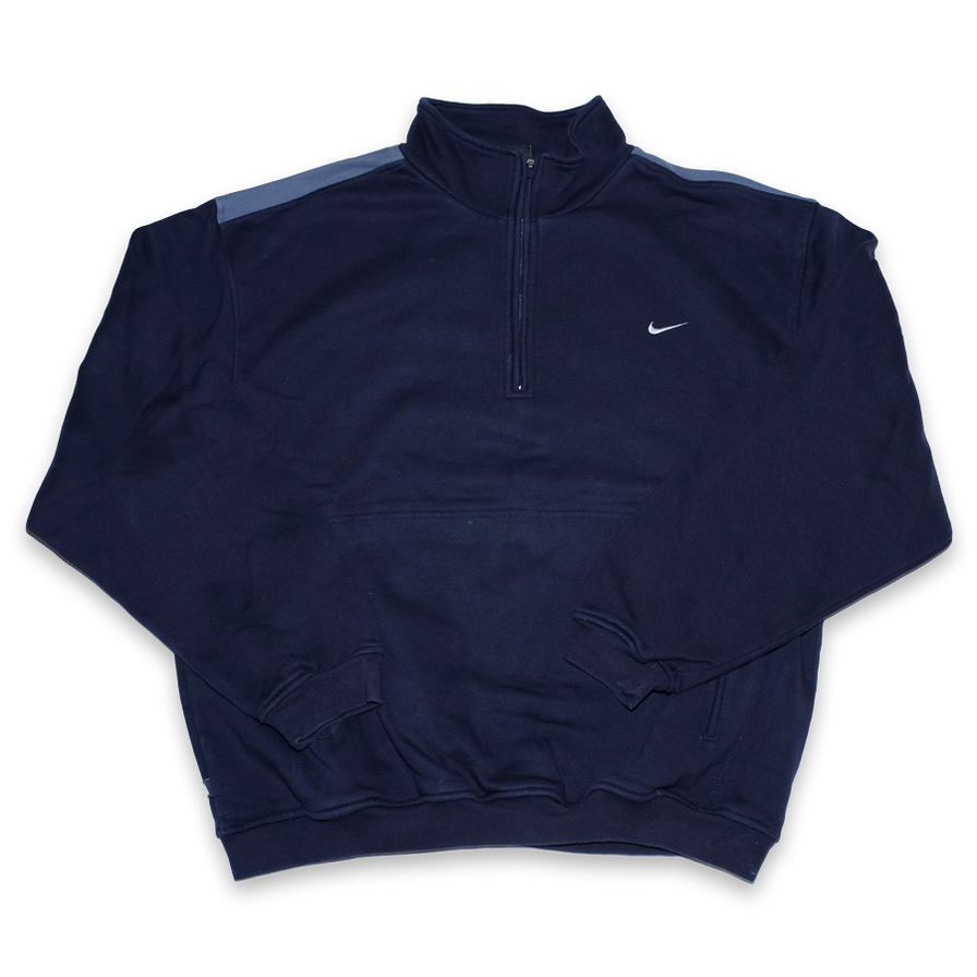 Vintage Nike Half Zip Sweater Large / XLarge - Double Double Vintage