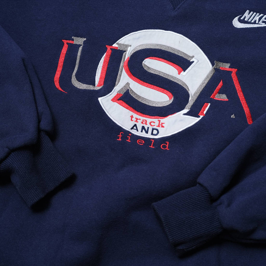 Vintage Nike Track & Field USA Sweater Medium / Large