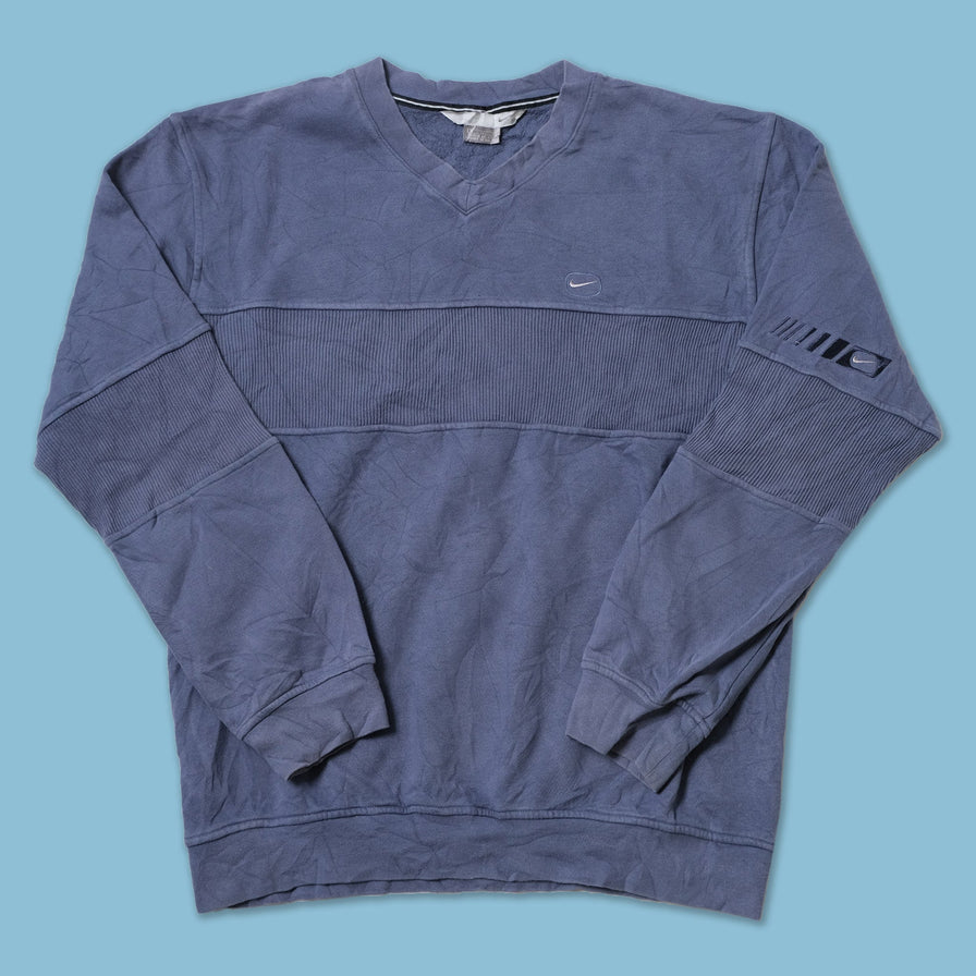 Vintage Nike V-Neck Sweater Medium