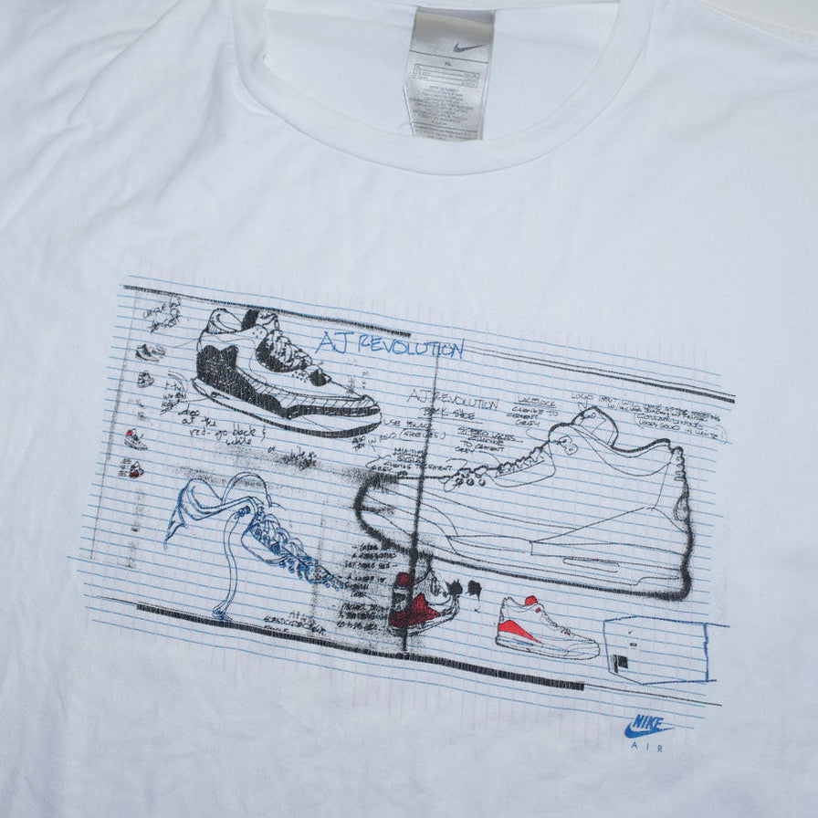 Vintage Nike Air Jordan Revolution T-Shirt XLarge - Double Double Vintage