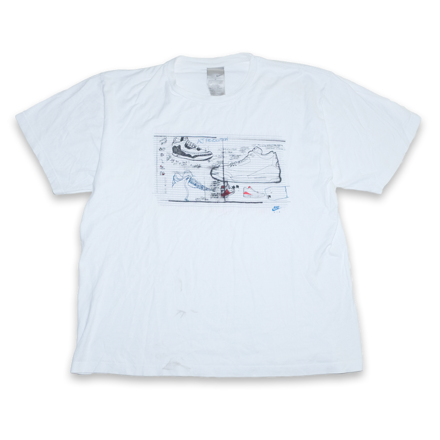Vintage Nike Air Jordan Revolution T-Shirt XLarge - Double Double Vintage