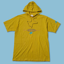 Vintage Nike Hooded T-Shirt Medium