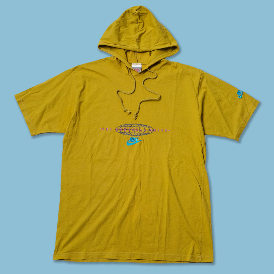 Vintage Nike Hooded T-Shirt Medium