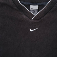 Vintage Nike Mini Swoosh V-Neck T-Shirt Medium / Large