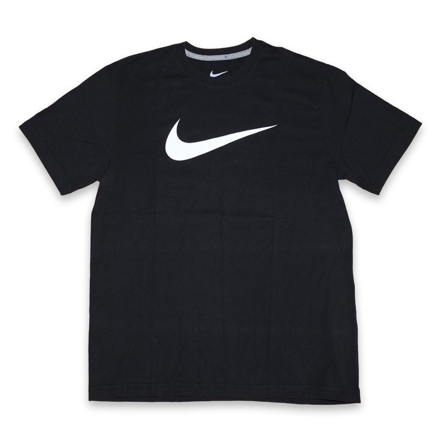 Nike Big Swoosh T-Shirt Large - Double Double Vintage