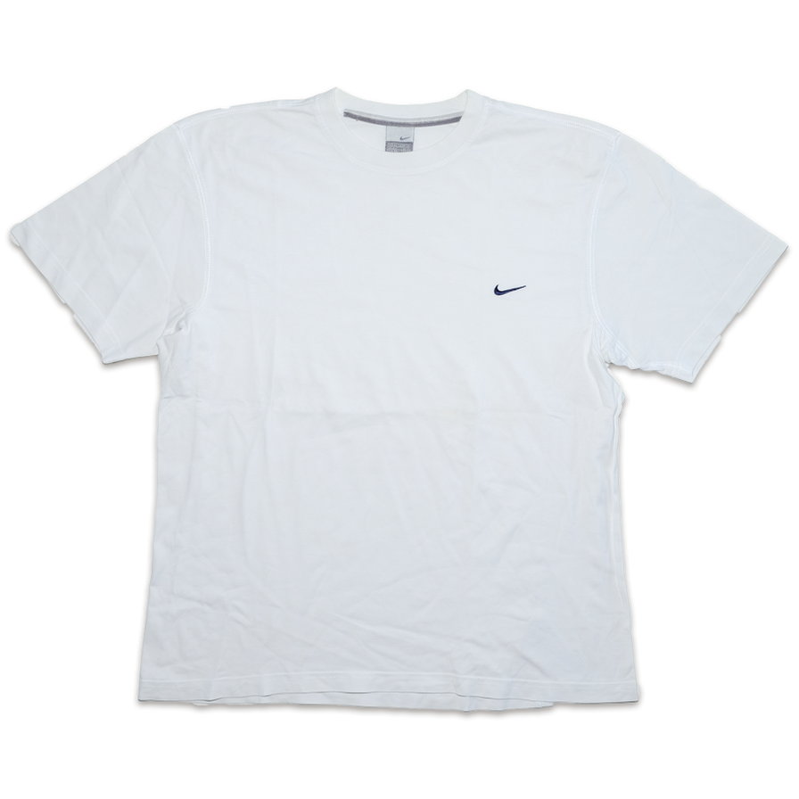 Nike Swoosh T-Shirt XLarge - Double Double Vintage
