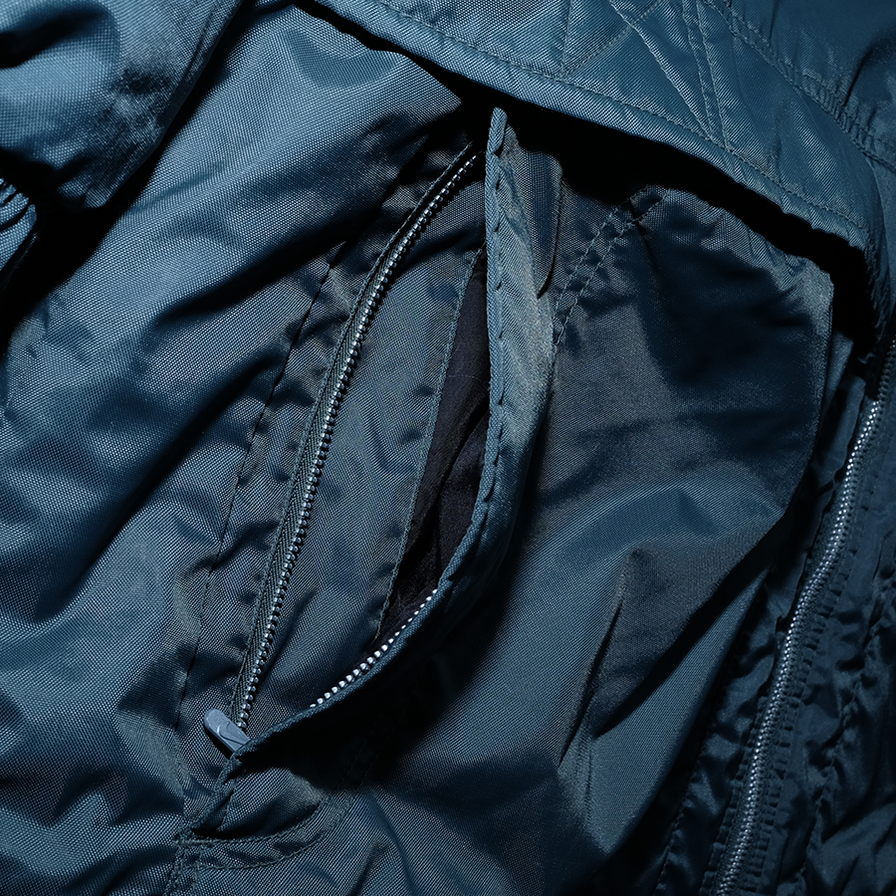 Vintage Nike Swoosh Coat Medium / Large - Double Double Vintage