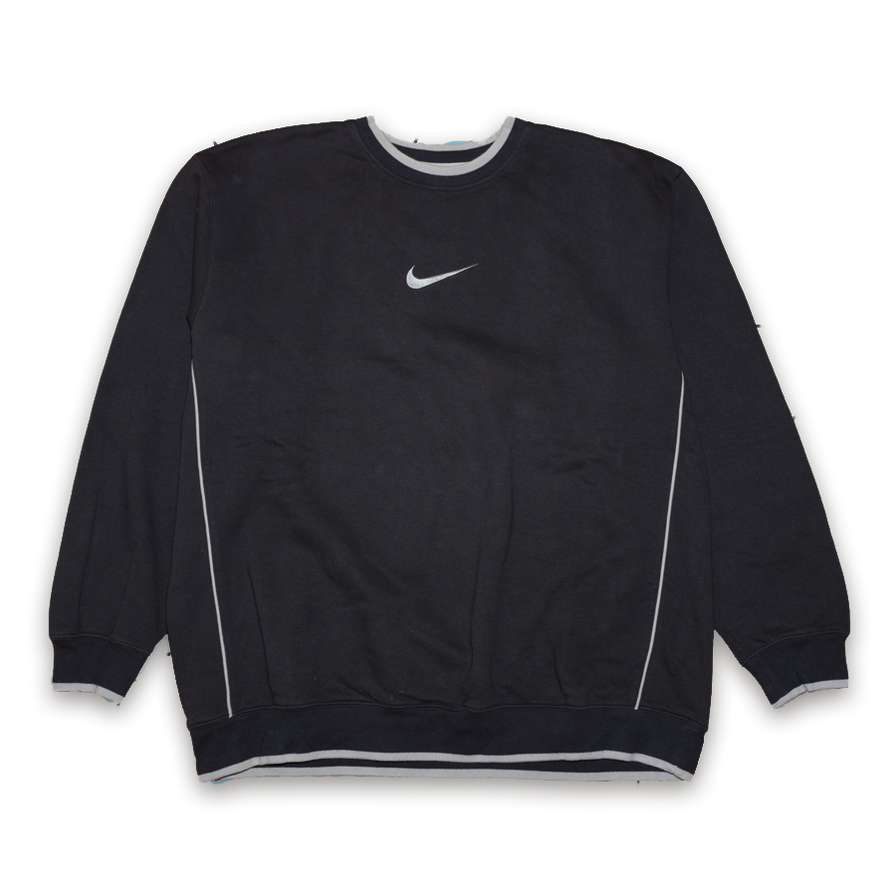 Vintage Nike Swoosh Logo Sweatshirt XXLarge - Double Double Vintage