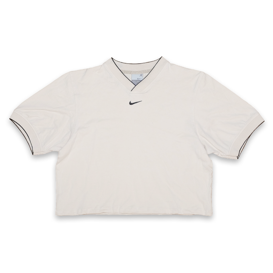 Vintage Nike Women's Cropped T-Shirt Onesize - Double Double Vintage
