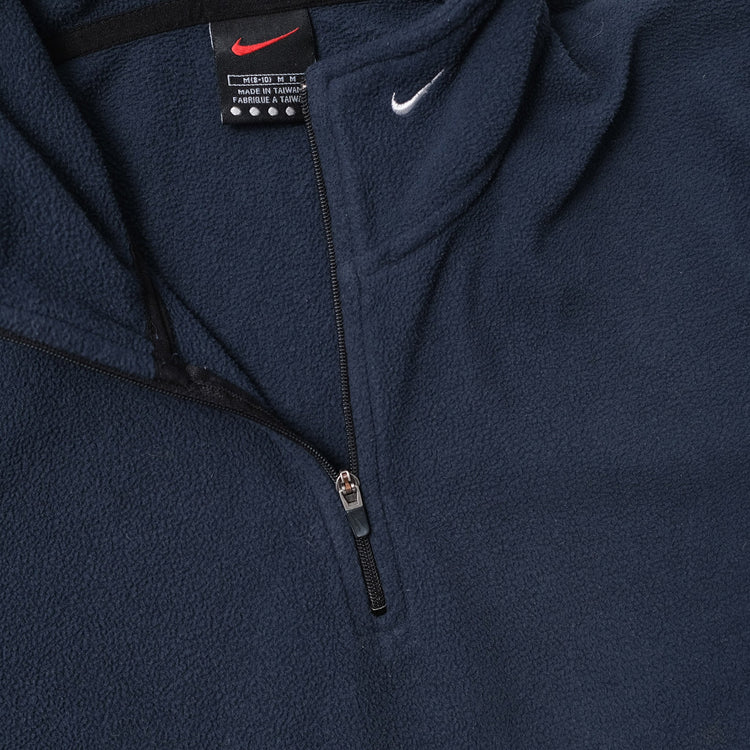 Vintage Nike Women's Q-Zip Fleece Small