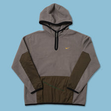 Vintage Nike Hooded Fleece Kids Medium