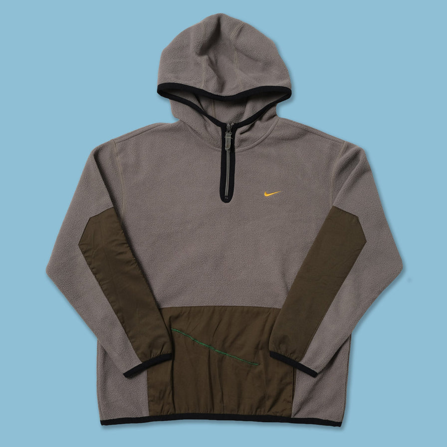 Vintage Nike Hooded Fleece Kids Medium