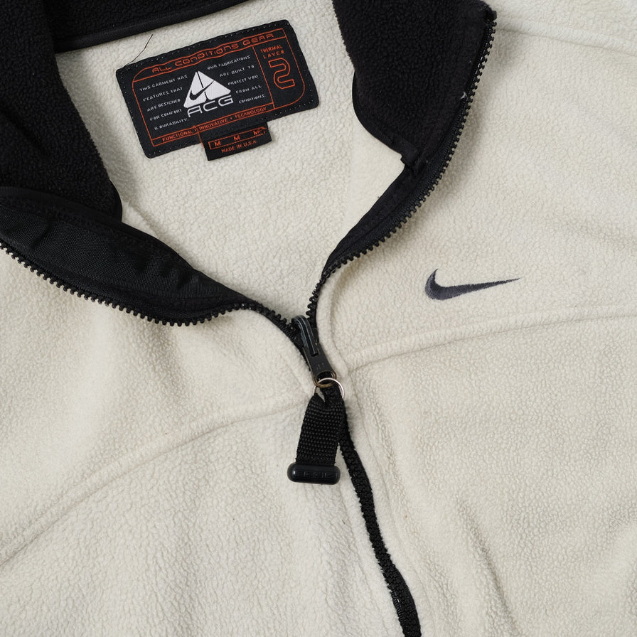 Vintage Nike ACG Fleece Vest Medium