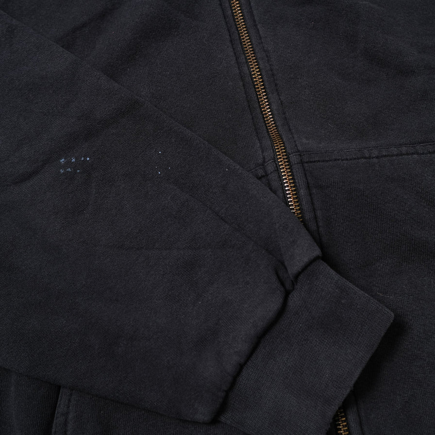 Vintage Nike Mini Swoosh Zip Hoody Medium