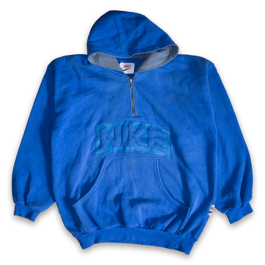 Nike Half Zip Hoody Large / XLarge - Double Double Vintage