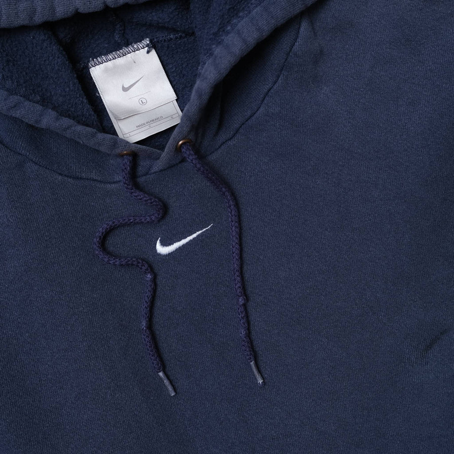 Vintage Nike Mini Swoosh Hoody Large