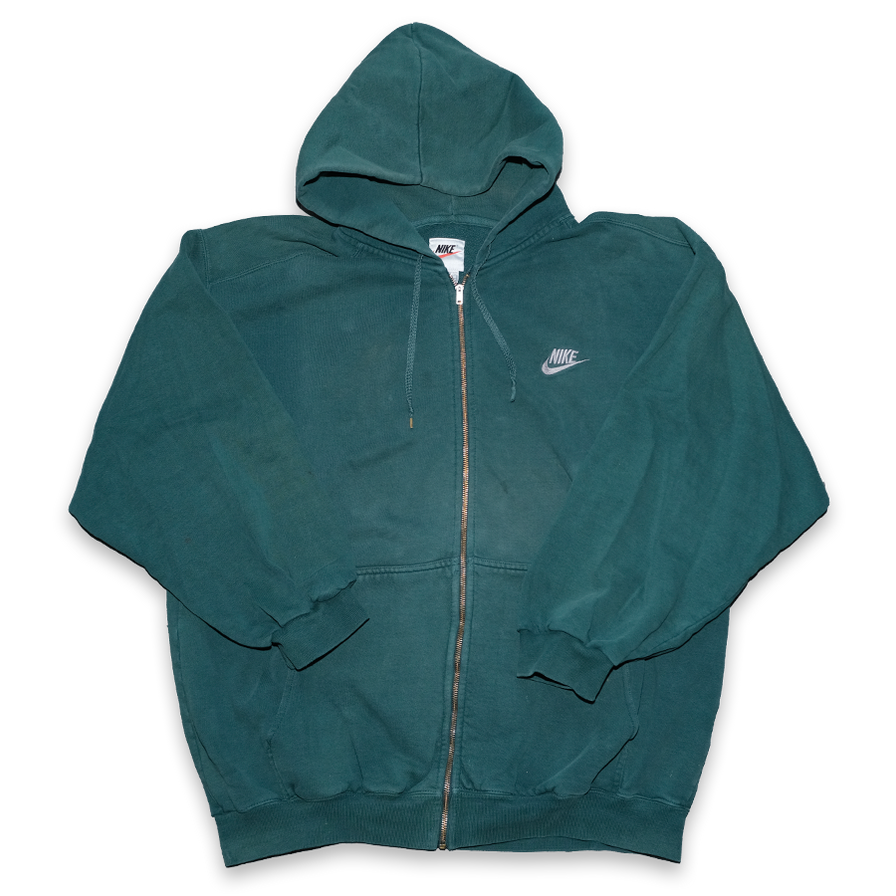Vintage Nike Zip Hoody XXL - Double Double Vintage