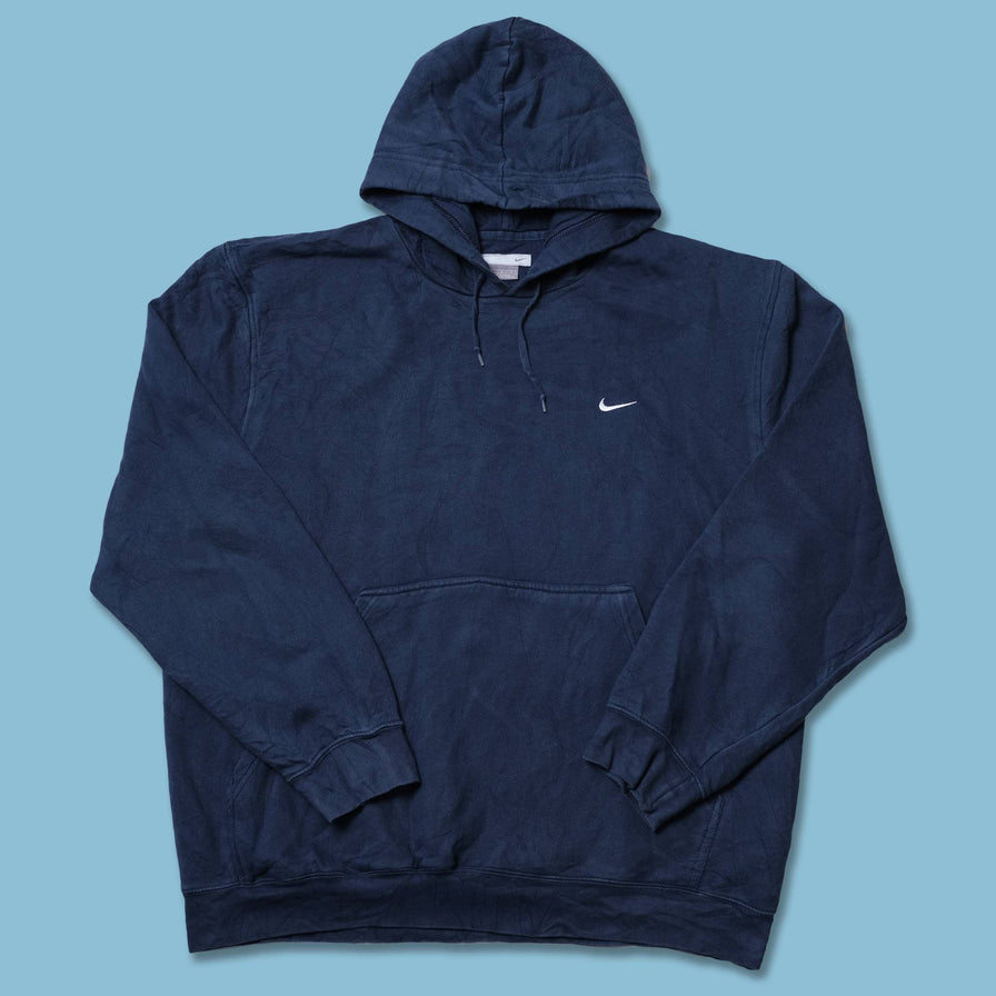 Vintage Nike Mini Swoosh Hoody Large