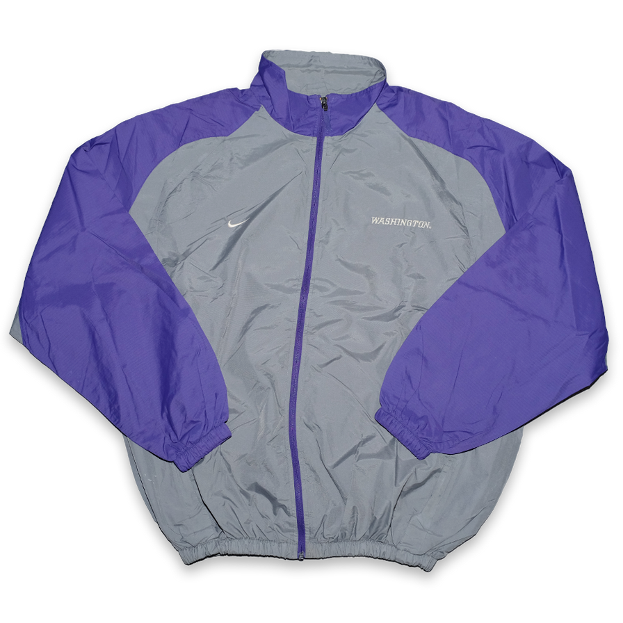 Vintage Nike Washington Huskies Track Jacket XLarge / XXL - Double Double Vintage
