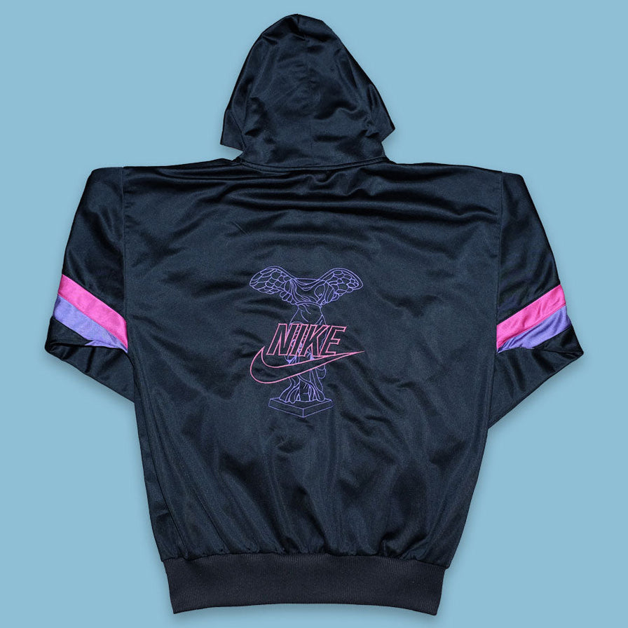 Vintage Nike Hooded Track Jacket Medium