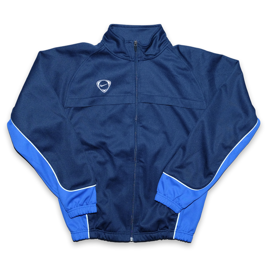 Vintage Nike Soccer Track Jacket Small - Double Double Vintage