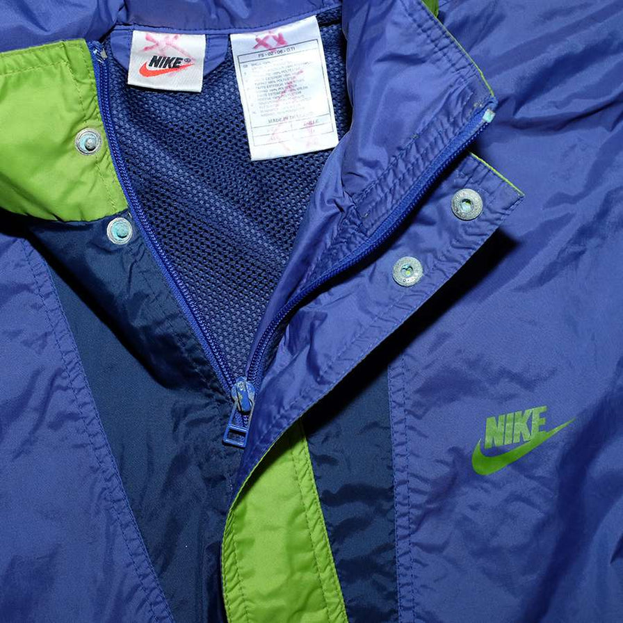 Vintage Nike Packable Rain Jacket Medium