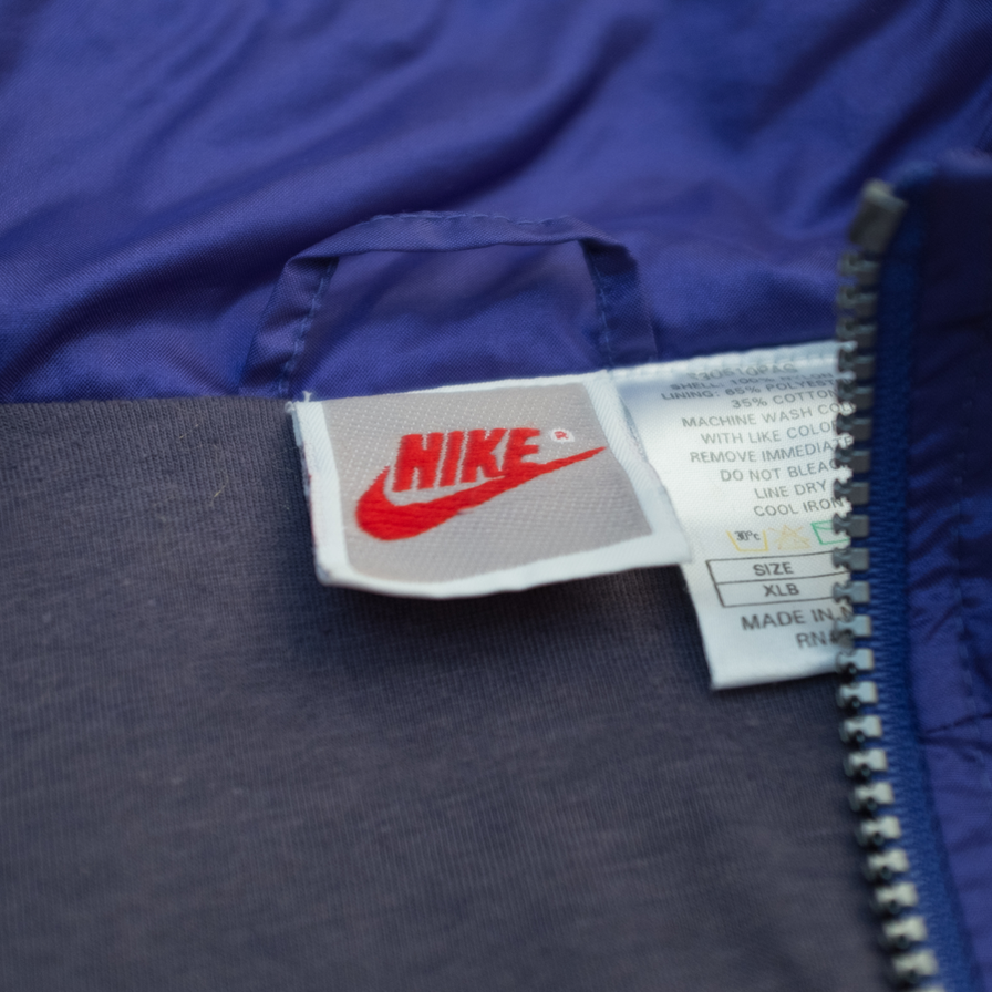 Vintage Nike Silver Tag Trackjacket Small - Double Double Vintage