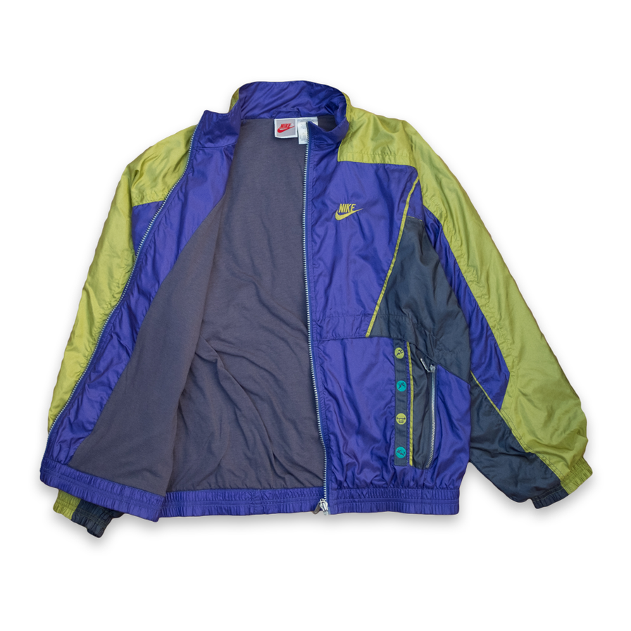 Vintage Nike Silver Tag Trackjacket Small - Double Double Vintage