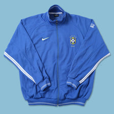 Vintage Nike Brazil Track Jacket Large / XLarge