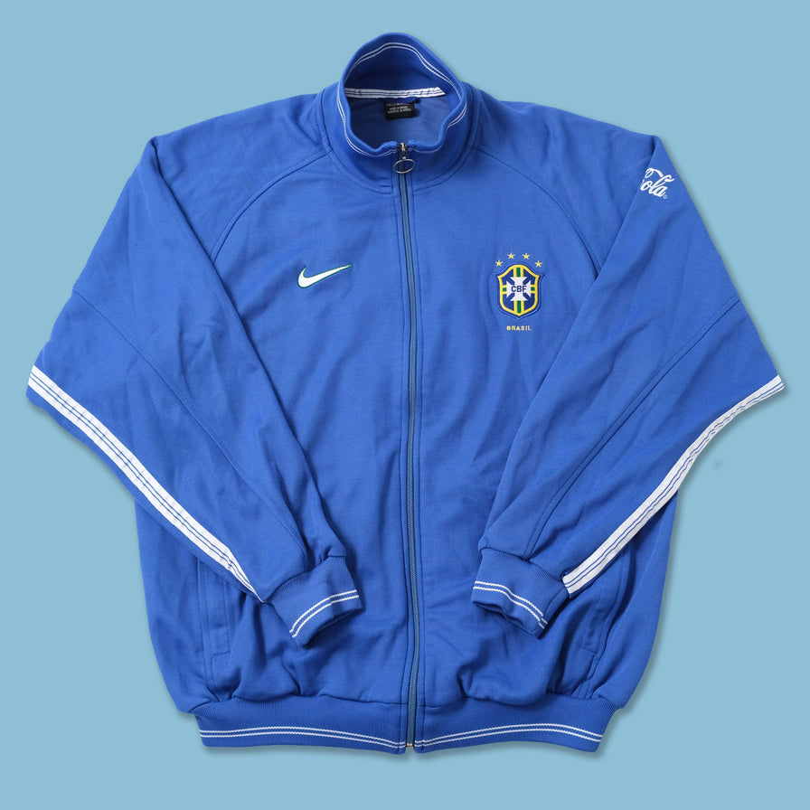 Vintage Nike Brazil Track Jacket Large / XLarge