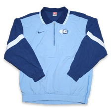 Vintage Nike North Carolina Q-Zip Windbreaker XLarge - Double Double Vintage