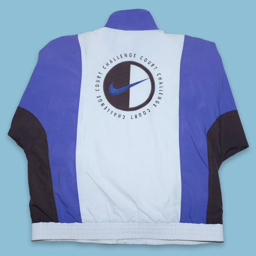 Vintage Nike Challenge Court Track Jacket Medium - Double Double Vintage