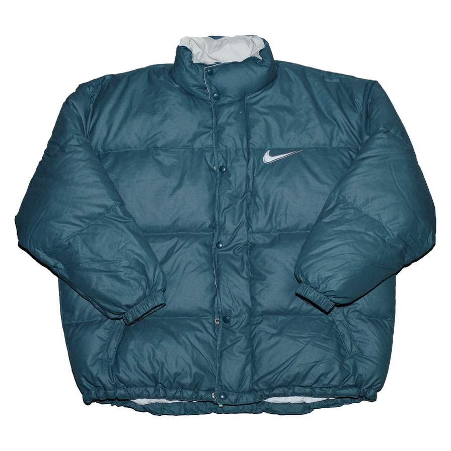 Vintage Nike Puffer Jacket XLarge - Double Double Vintage