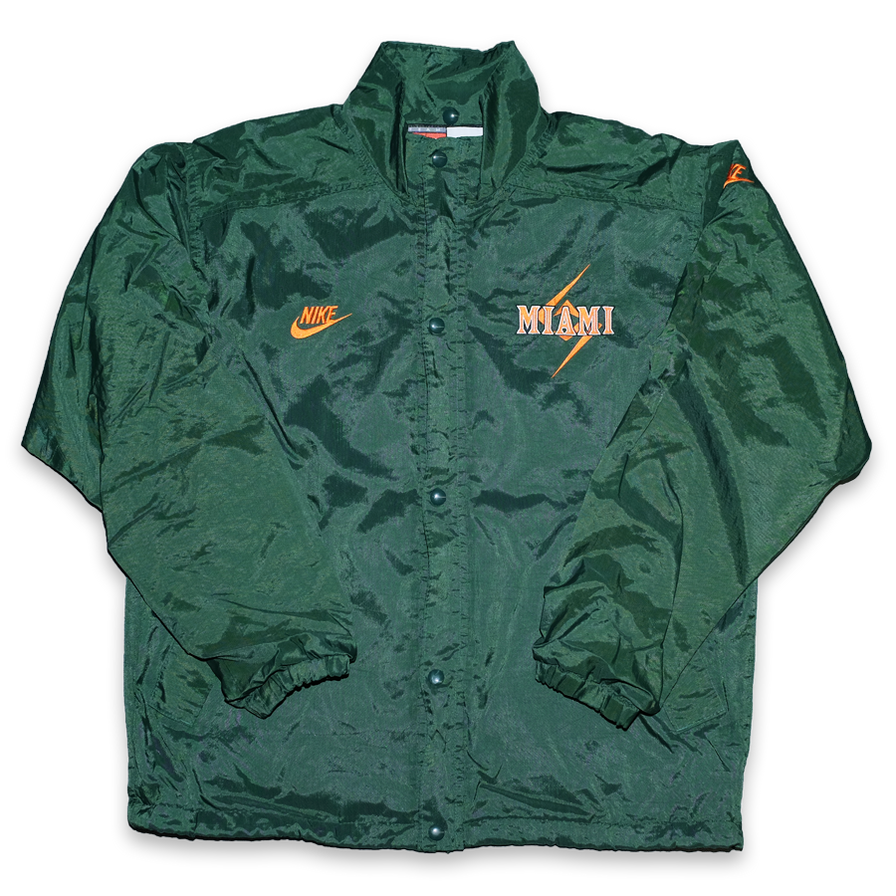 Vintage Nike Miami Hurricanes Jacket Medium