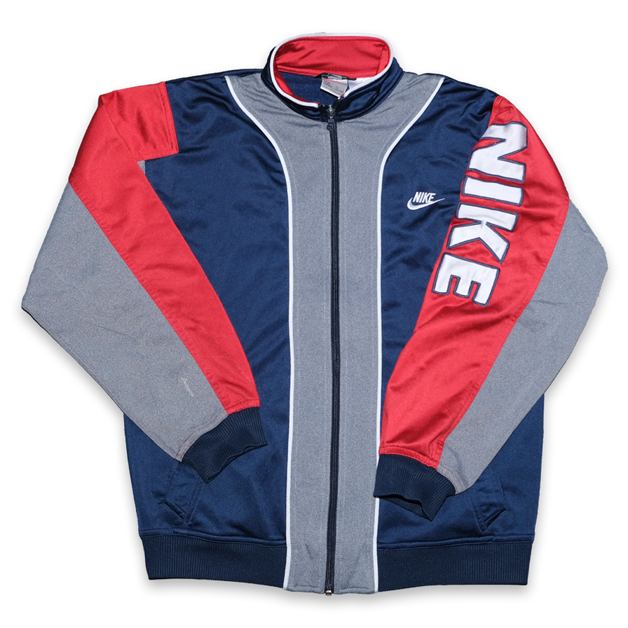 Vintage Nike Track Jacket Small - Double Double Vintage