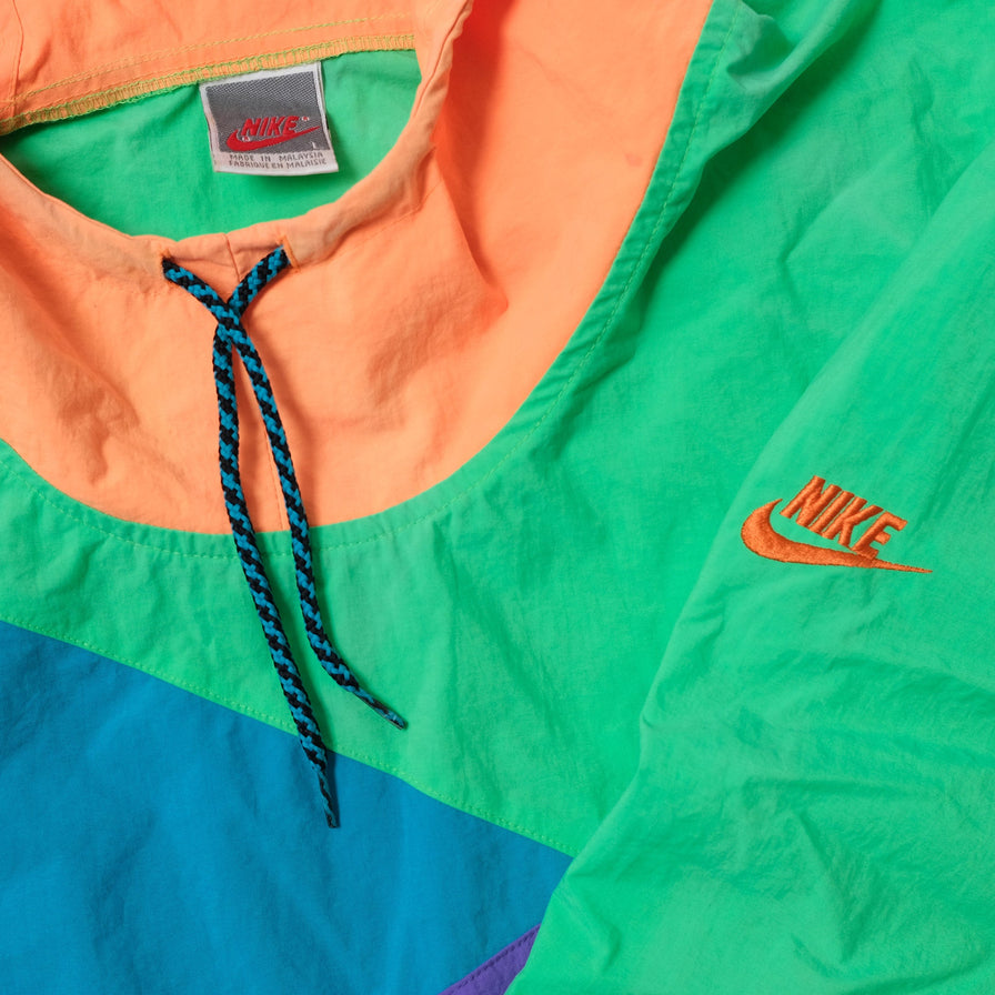 Vintage Nike Hooded Windbreaker Large
