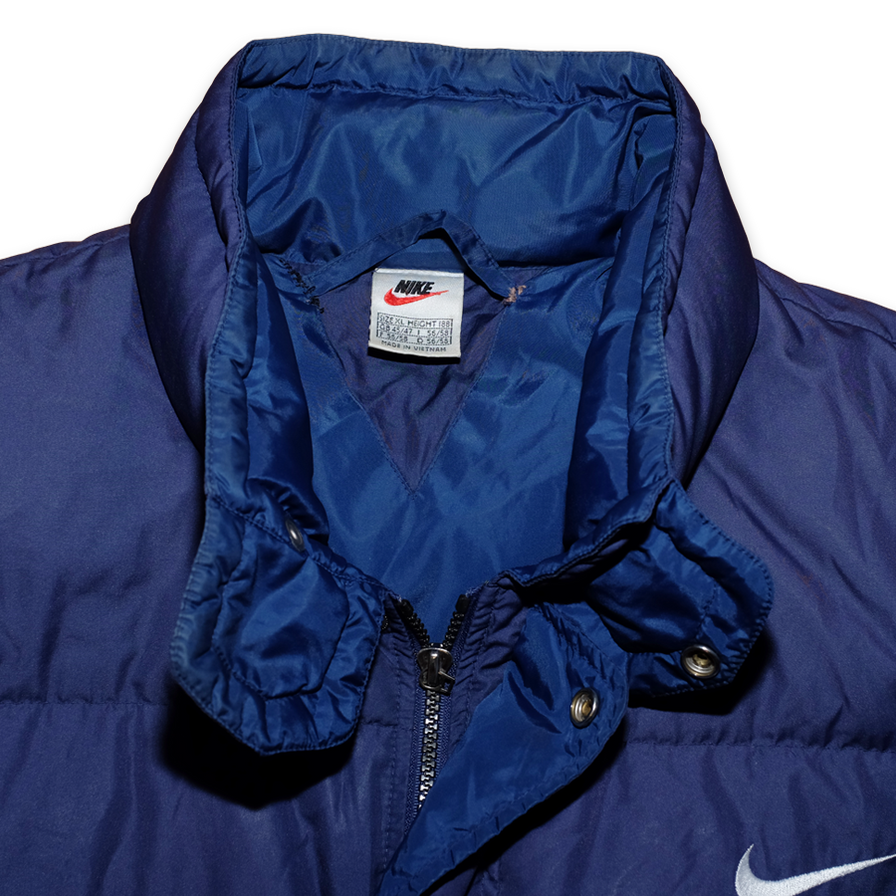 Vintage Nike Swoosh Puffer Jacket XLarge - Double Double Vintage