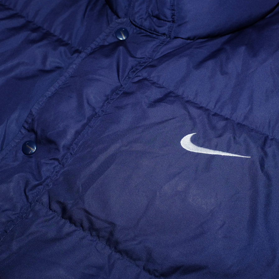 Vintage Nike Swoosh Puffer Jacket XLarge - Double Double Vintage