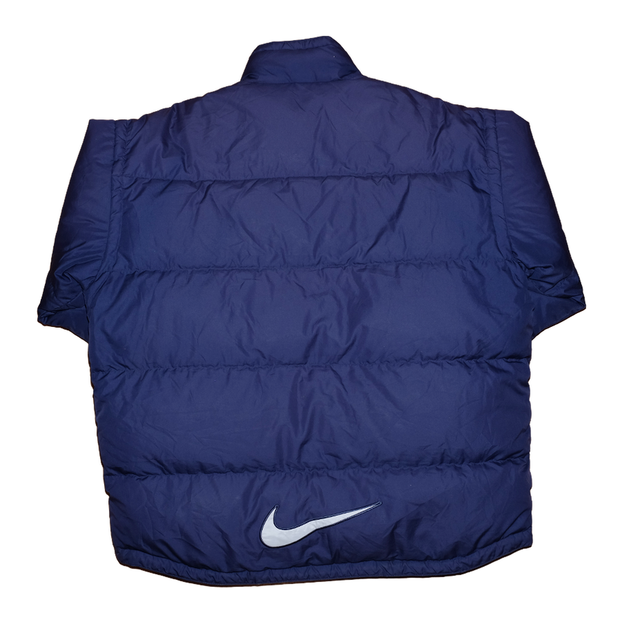 Vintage Nike Swoosh Puffer Jacket XLarge - Double Double Vintage