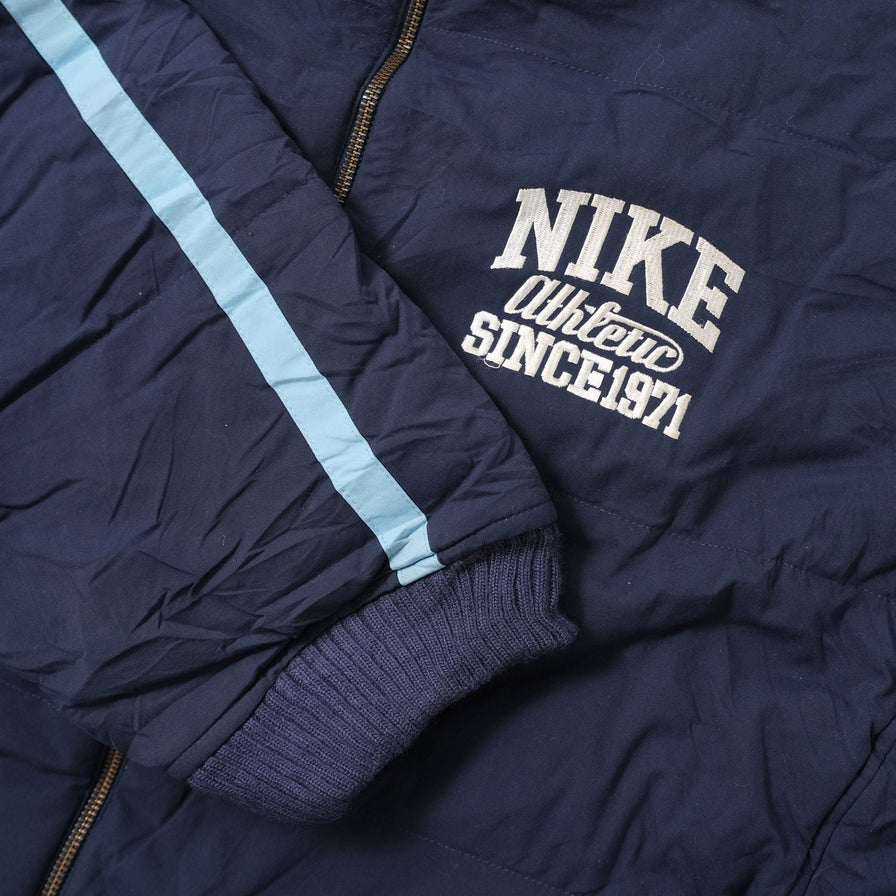 Vintage Nike Athletic Puffer Jacket XLarge