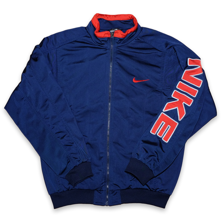 Vintage Nike Track Jacket Small / Medium - Double Double Vintage