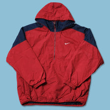 Vintage Nike Hooded Q-Zip Anorak Large / XLarge