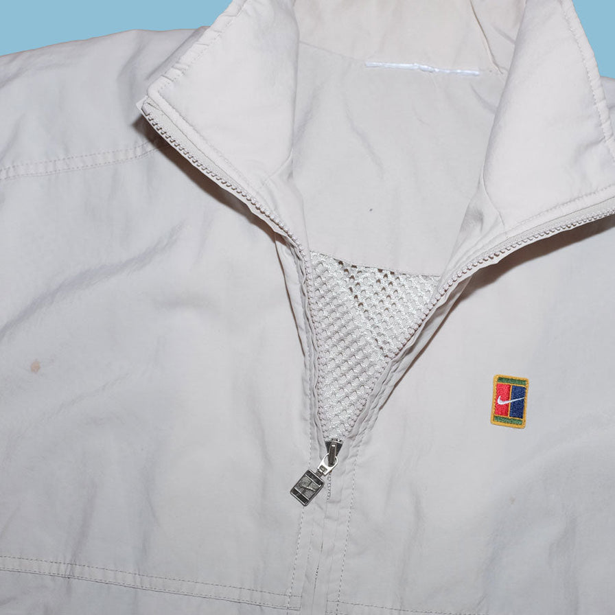 Vintage Nike Tennis Track Jacket Large - Double Double Vintage