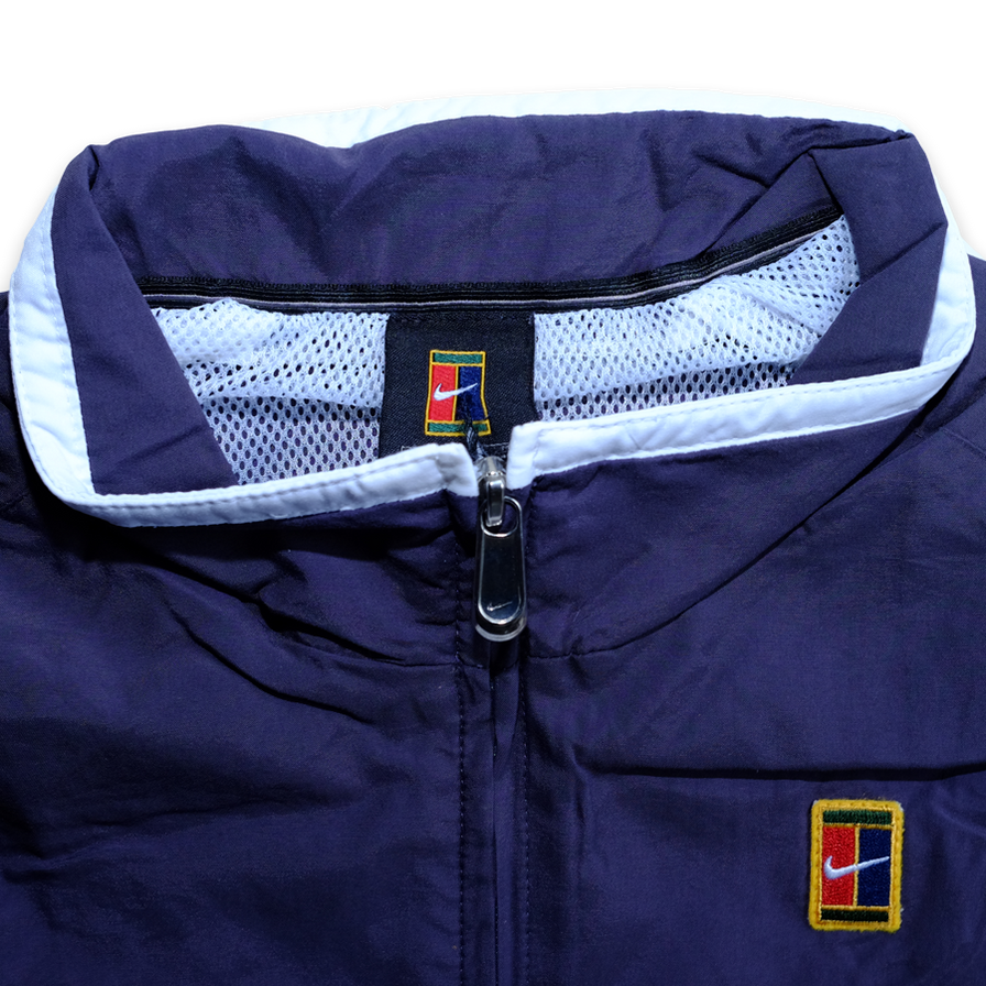 Vintage Nike Tennis Trackjacket Medium - Double Double Vintage