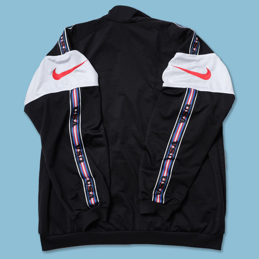Vintage Nike USA Tapered Track Jacket XXL
