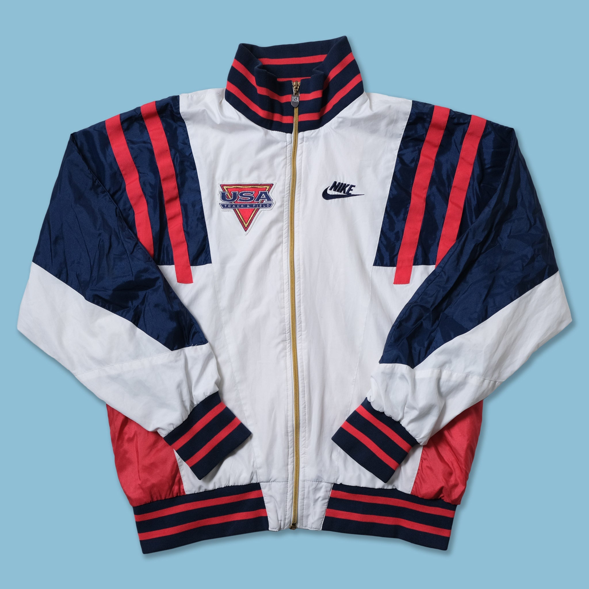 Vintage Nike USA Track & Field Track Jacket Medium / Large kaufen 