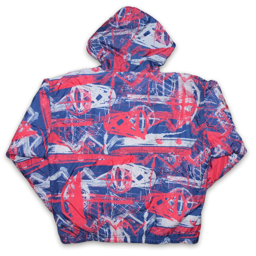 Vintage Nike Just Do It Half Zip Windbreaker Large - Double Double Vintage