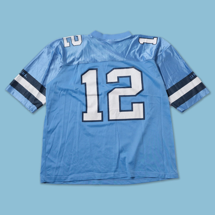 Vintage Nike UNC Football Jersey XLarge