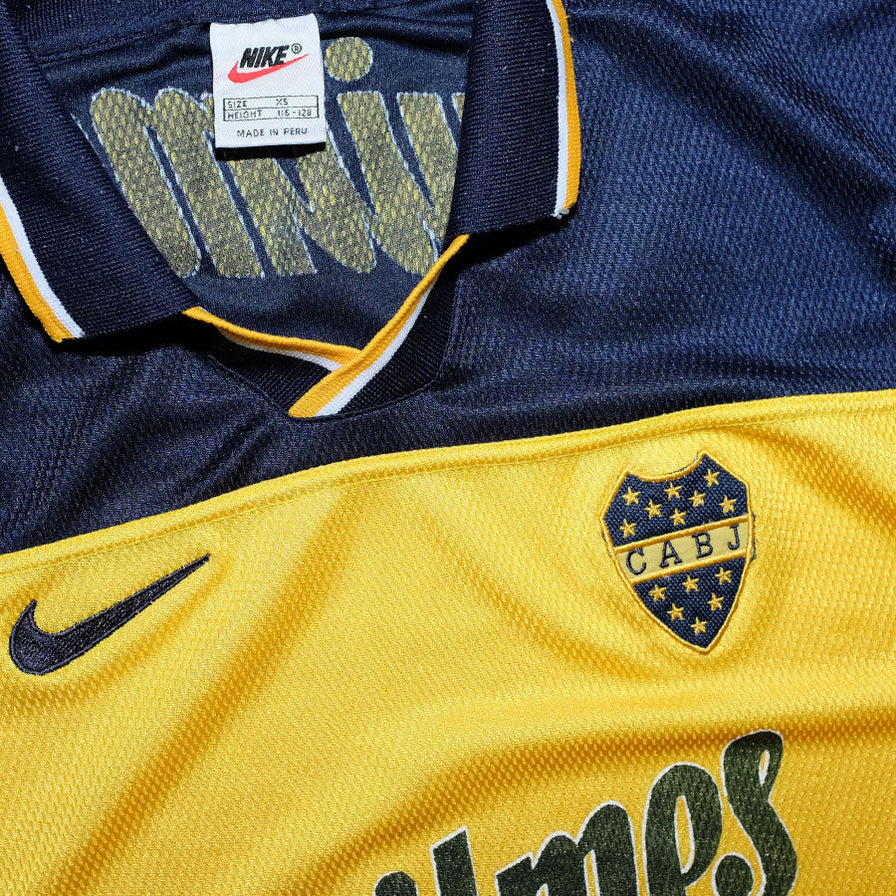 Vintage Nike Boca Juniors Jersey Small - Double Double Vintage