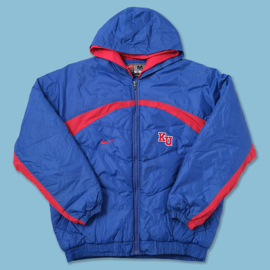 Vintage Nike Kansas University Padded Jacket Medium